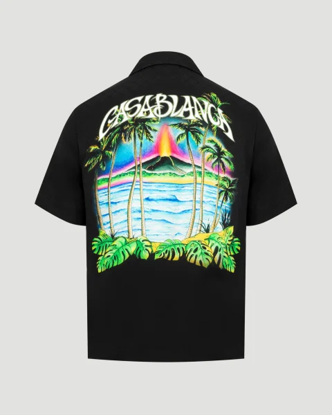 Volcano Short Sleeve Jacquard Shirt — снимка 3
