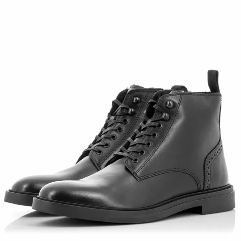 Мъжки Ежедневни Боти BOSS – 50529253 CALEV HALB BRLTFR BLACK — снимка 3