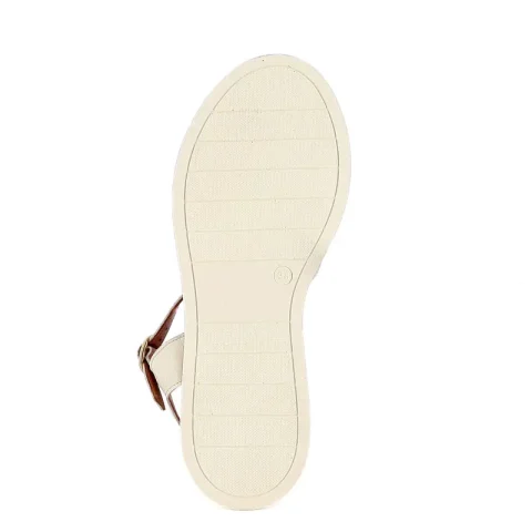 Дамски Сандали На Платформа CARLO FABIANI – 030-312-2823 CREMA — снимка 4