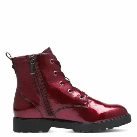 Дамски Кубинки TAMARIS – 1-25261-43-580 BORDEAUX PAT. — снимка 2