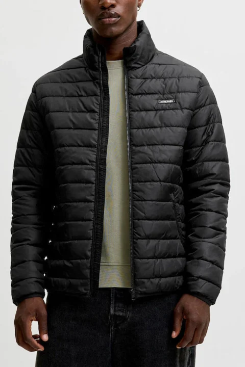 Яке Jjelvis Light Puffer Collar 12299190 C-N10 black — снимка 2