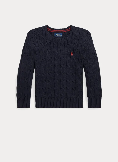 Пуловер 'Cable-Knit' Ralph Lauren Kids 2-7 — снимка 4