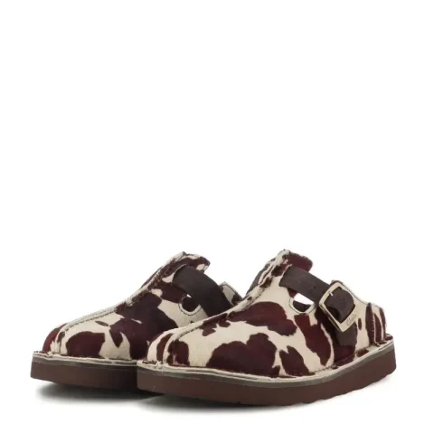 Сабо CLARKS – 26186592 SOLSBURY MULE COW PRINT — снимка 3