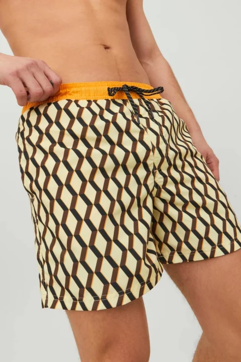 Бански Jpstfiji Jjswim Belize Ly 12234182 12-0722 TCX french vanilla — снимка 2