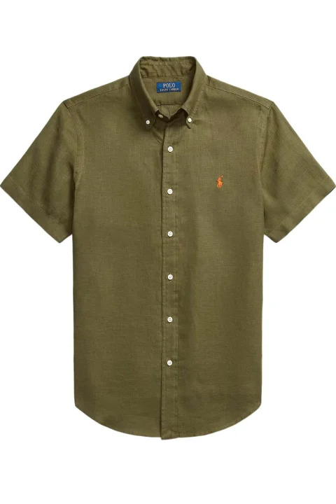 Риза Cubdppcsss-Short Sleeve-Sport Shirt 710968912002 301 dark green