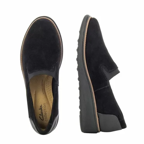 Дамски Обувки На Платформа CLARKS – 26155819 SHARON DOLLY BLACK — снимка 4