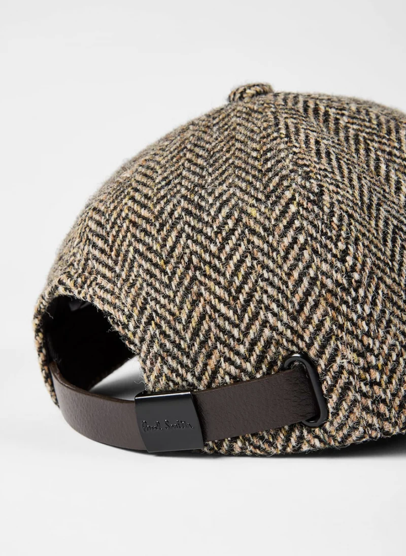 Шапка с козирка от туид Paul Smith — снимка 3