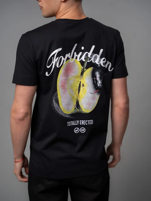 Черна тениска Forbidden Bite