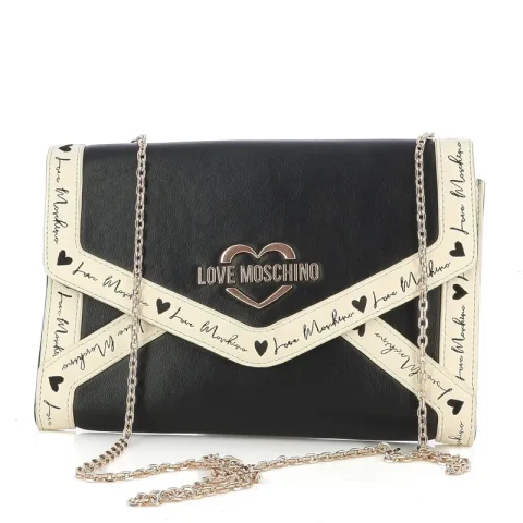 Класически Чанти MOSCHINO – JC4094PP1FLH100A NERO/AVORIO — снимка 5