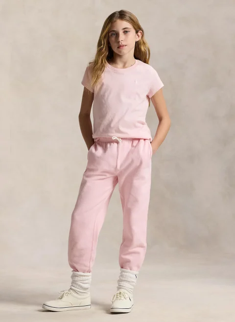 Тишърт с бродерия Ralph Lauren Kids 7-14
