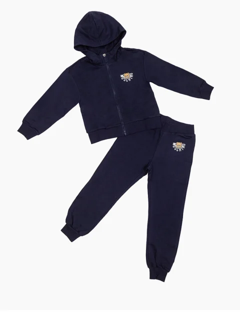 Спортен комплект с принт Moschino Kids