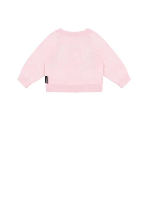 Жилетка с бродерия Moschino Kids — снимка 2