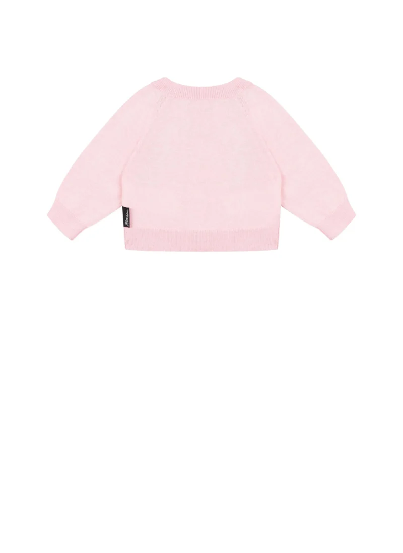 Жилетка с бродерия Moschino Kids — снимка 2