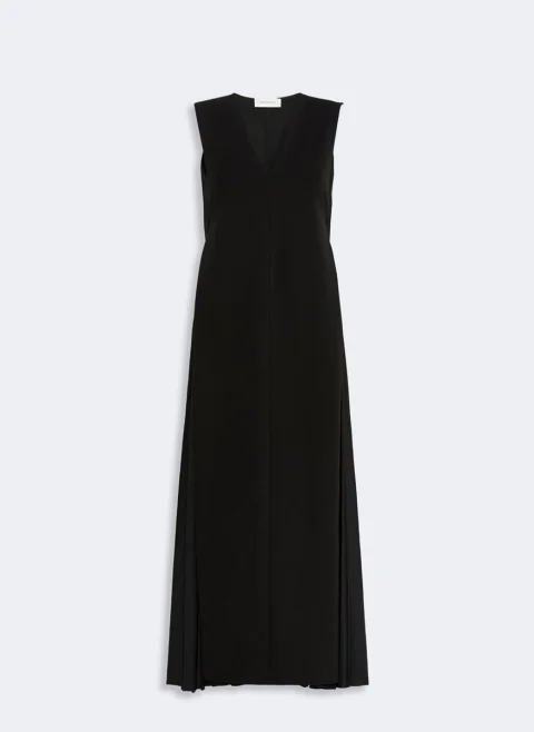 Дълга рокля с плисиран дизайн Sportmax Spxadesso