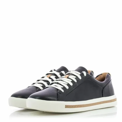 Дамски Сникърс CLARKS – 26141642 UN MAUI LACE BLACK LEATHER — снимка 2