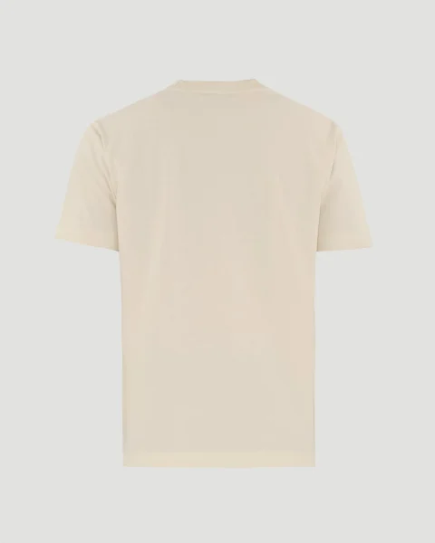 B-Shield Logo T-Shirt in Tundra — снимка 3