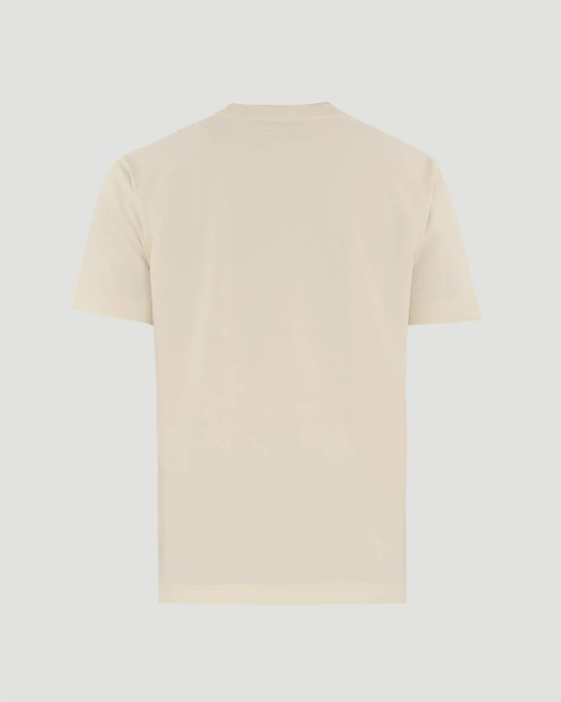 B-Shield Logo T-Shirt in Tundra — снимка 3