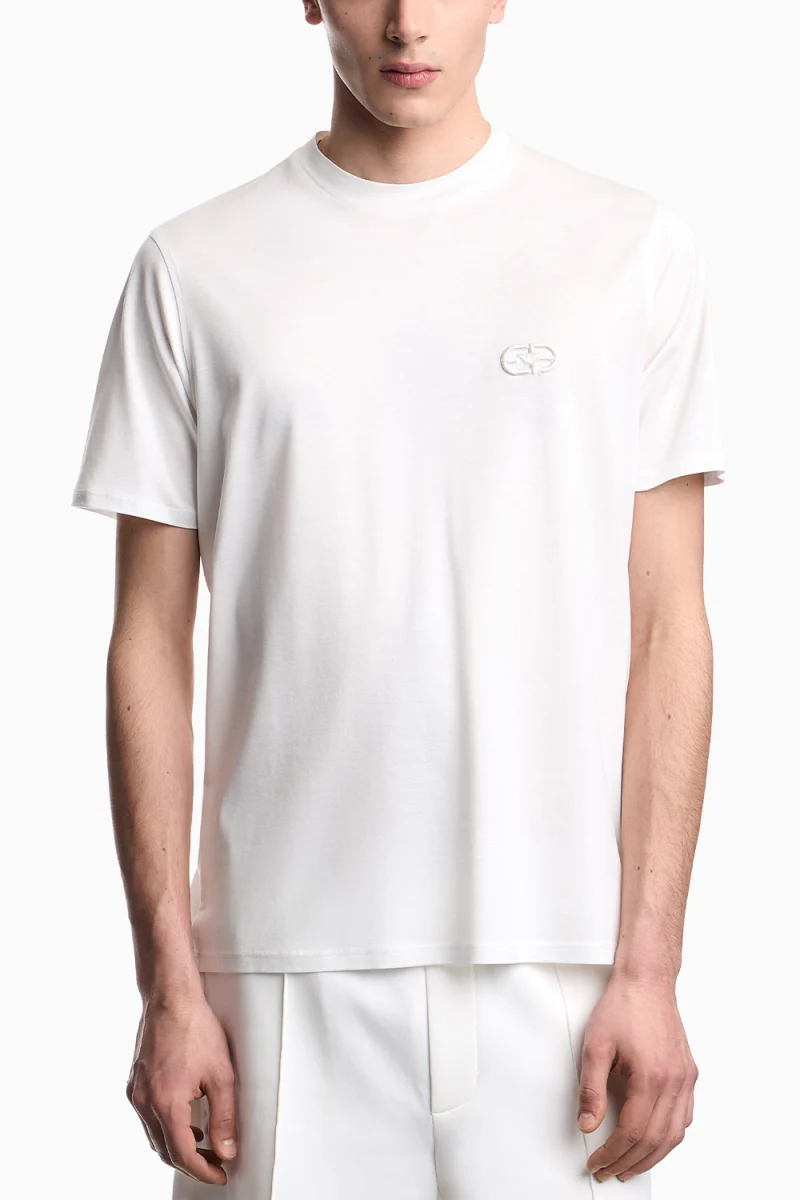 T-Shirt EM004585AF10017 U0003 off white — снимка 2