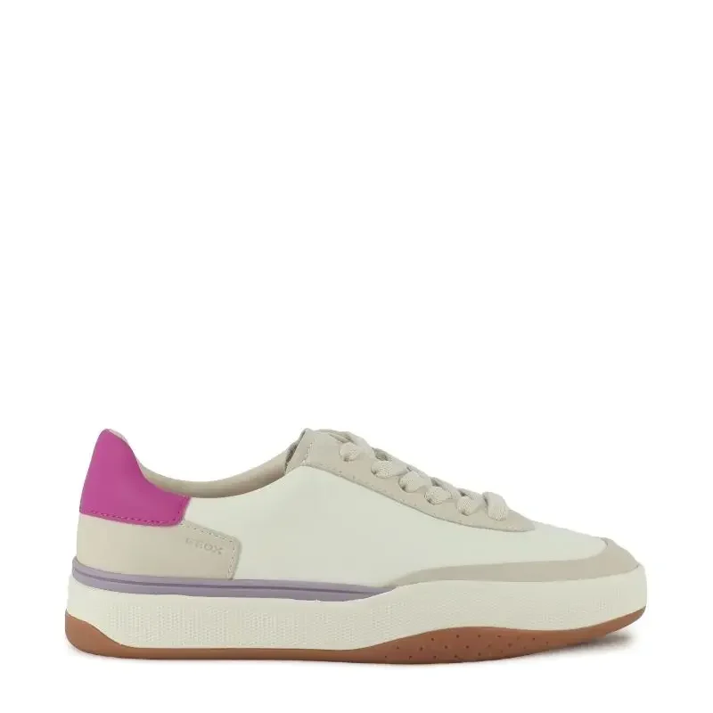 Дамски Сникърс GEOX – D655KA D DYNAMIA WHITE/FOREST