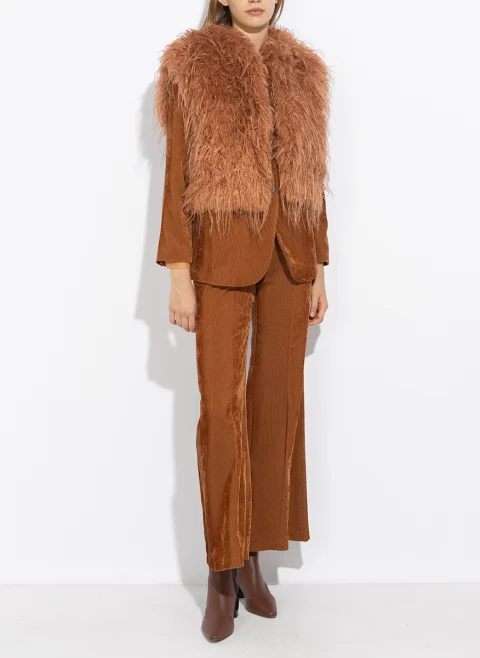 Елек 'Faux fur' forte_forte — снимка 2