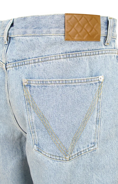 Sky Bleached Wide Leg Jeans — снимка 2