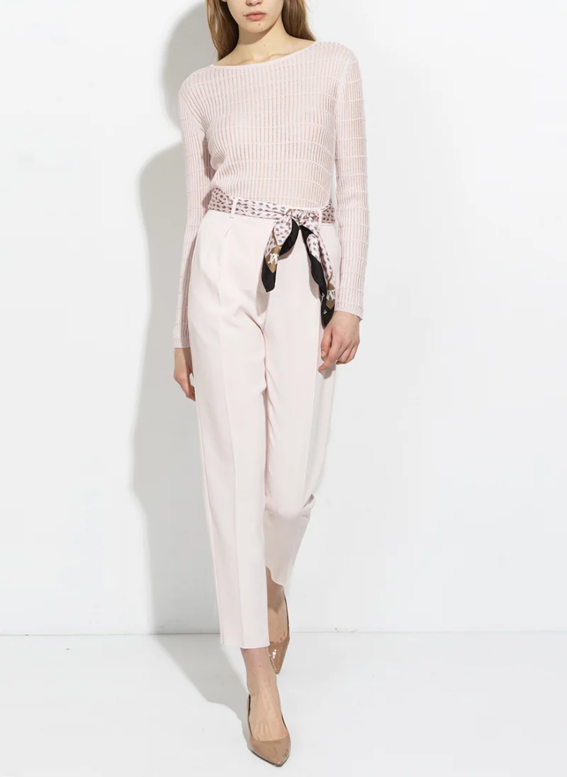 Пуловер с коприна Max Mara Studio Mstpedone