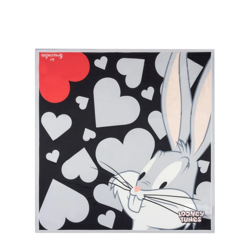 Дамски цветен шал Looney Tunes Braccialini