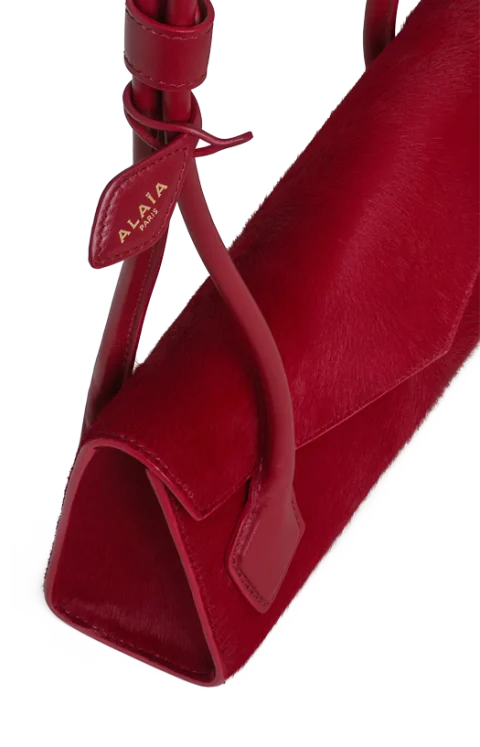 Le Teckel Flap Small Bag in Haircalf — снимка 3