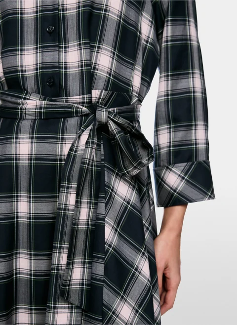 Карирана рокля-риза Marc Cain Sports — снимка 5