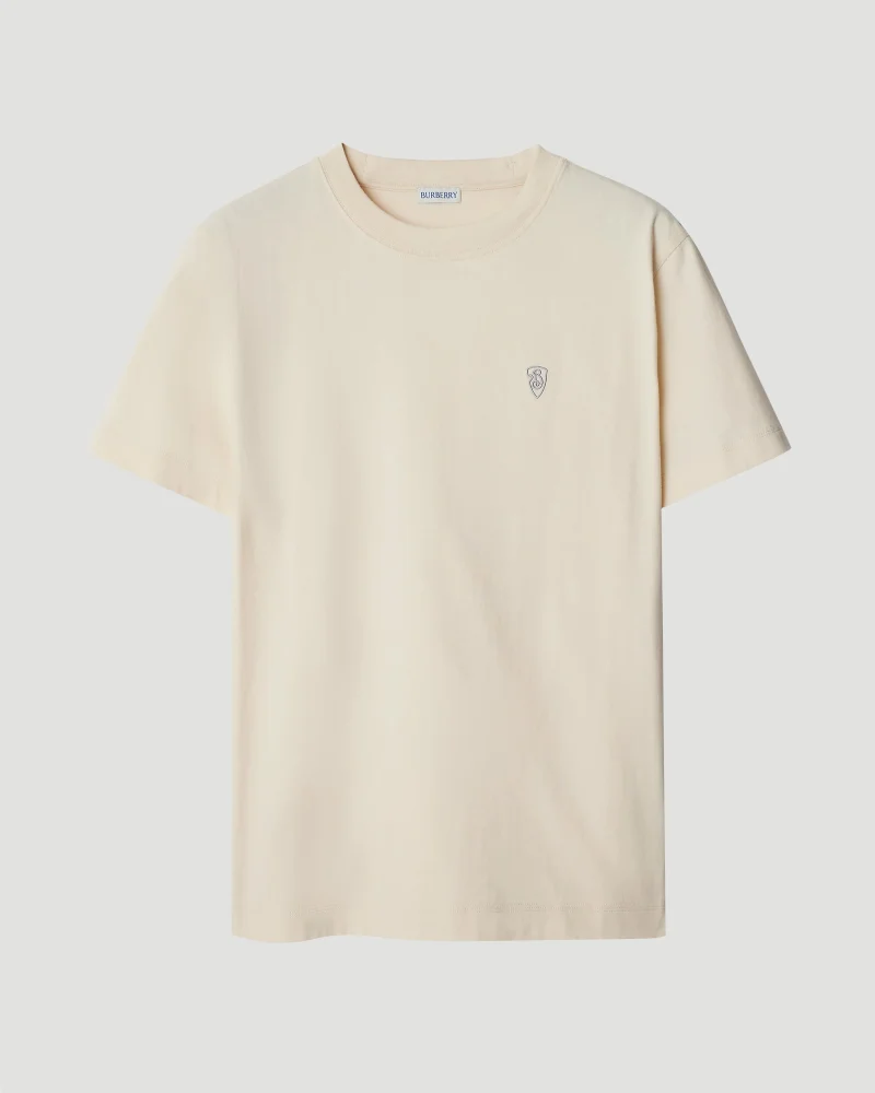 B-Shield Logo T-Shirt in Tundra