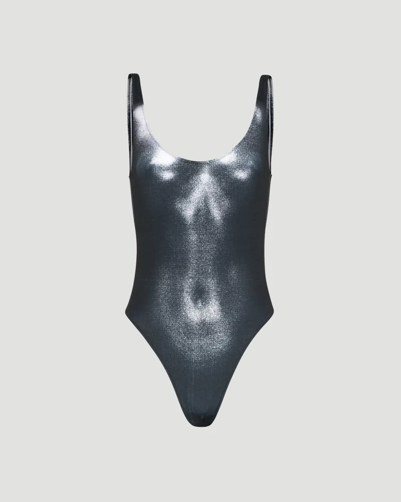 The Silver Body Dust Swimsuit