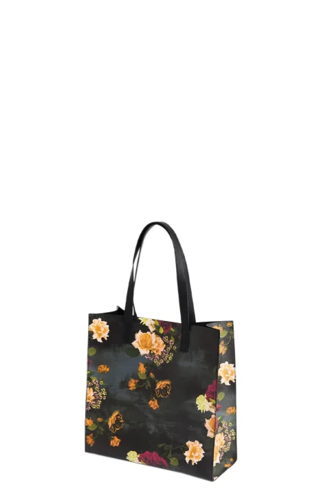 Чанта Opicon Floral Printed Large Icon 285547 black — снимка 2
