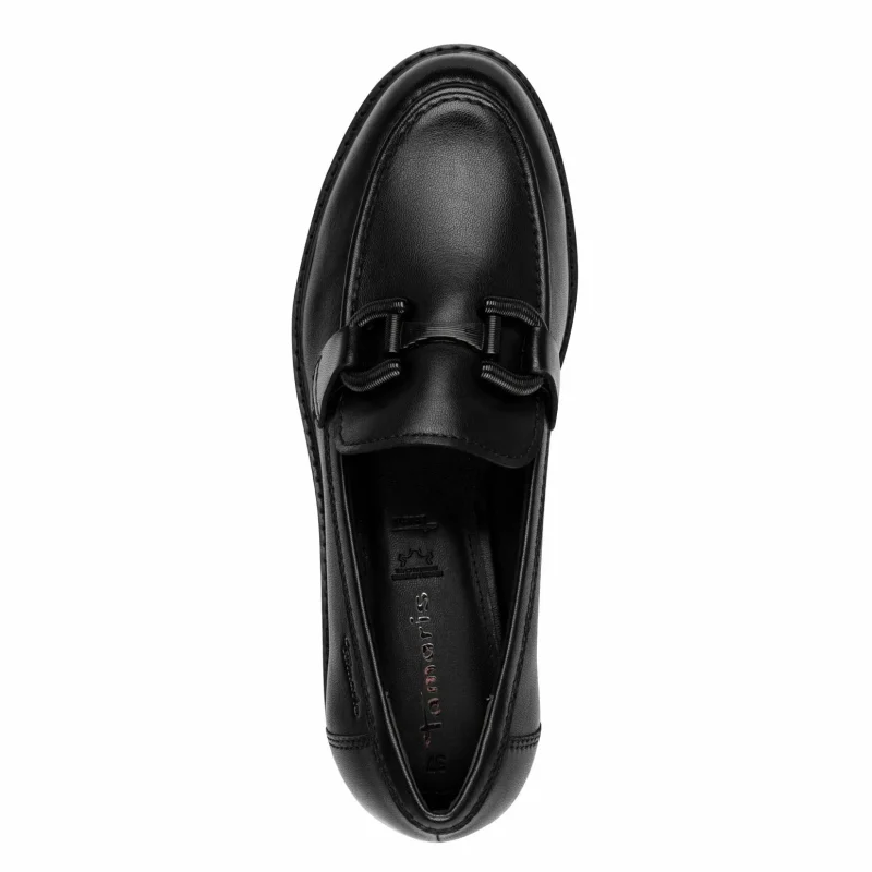 Дамски Лоуфър TAMARIS – 1-24723-43-003 BLACK LEATHER_1 — снимка 5