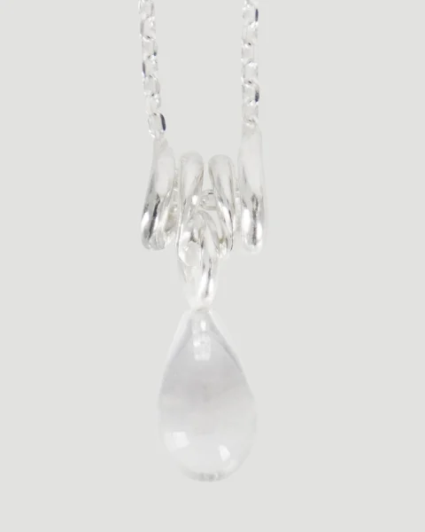 Spike Drop Pendant Necklace — снимка 2