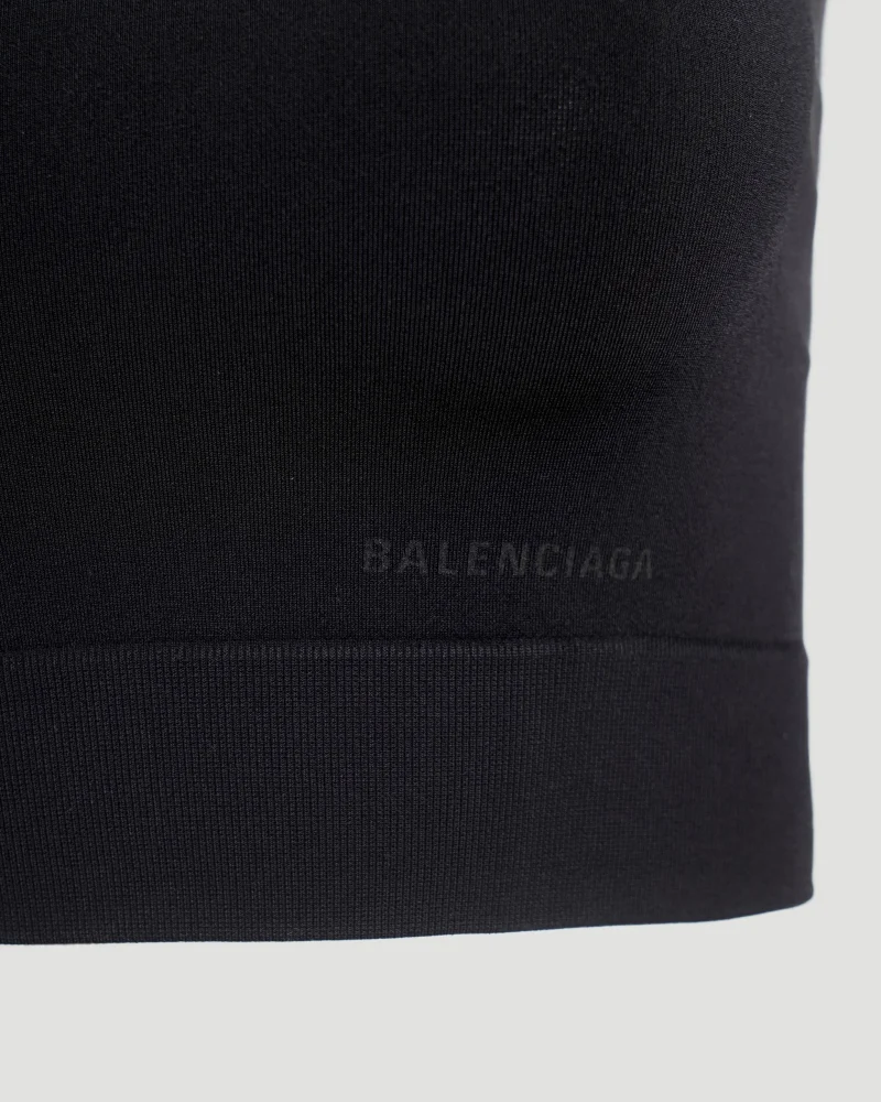 Cropped Turtleneck in Black — снимка 2