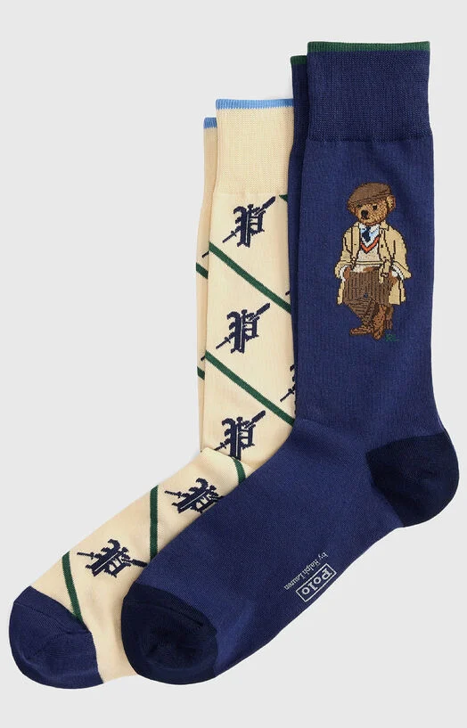 Комплект от два чифта чорапи Polo Bear