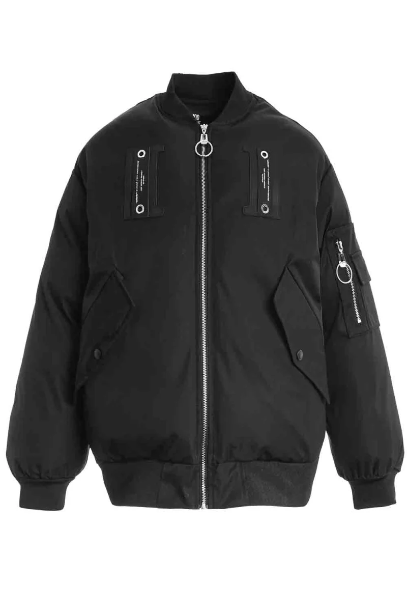 Яке Wings Strass Oversize Bomber MW094070842 black