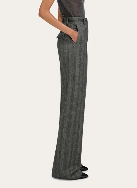 Панталон `Tailored in chevron` Ferragamo — снимка 4