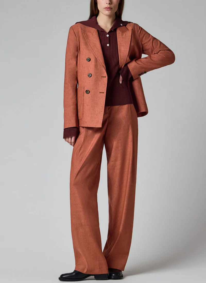 Сако от лен и вълна Paul Smith