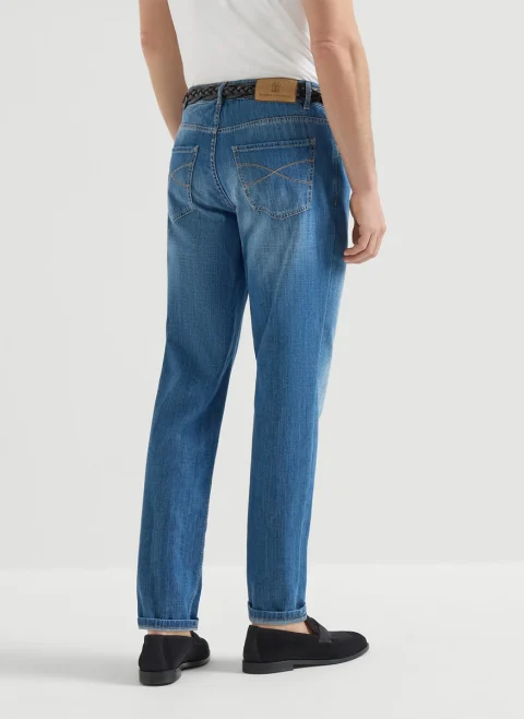 Деним 'Regular-fit' Brunello Cucinelli — снимка 3