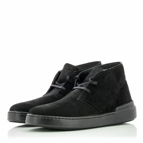 Мъжки Ежедневни Боти CLARKS – 26166781 CourtLite DBT Black/Black — снимка 2