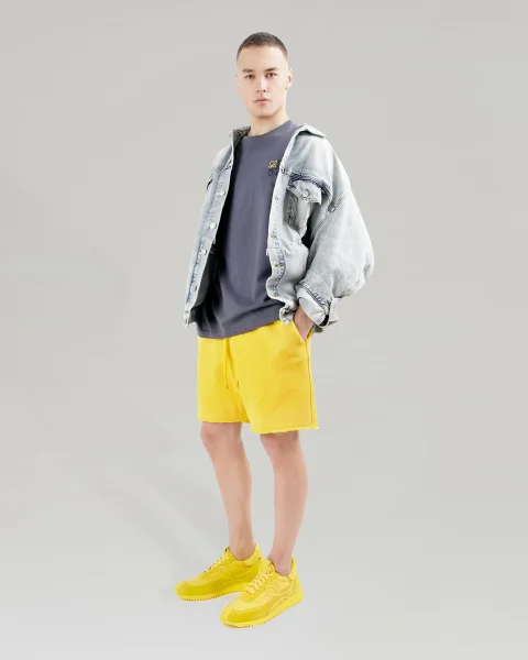 Drawstring Shorts in Yellow — снимка 2