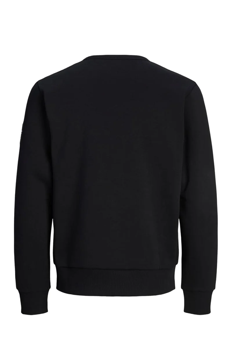 Суичър Jjcleveland 12298440 C-N10 black — снимка 2