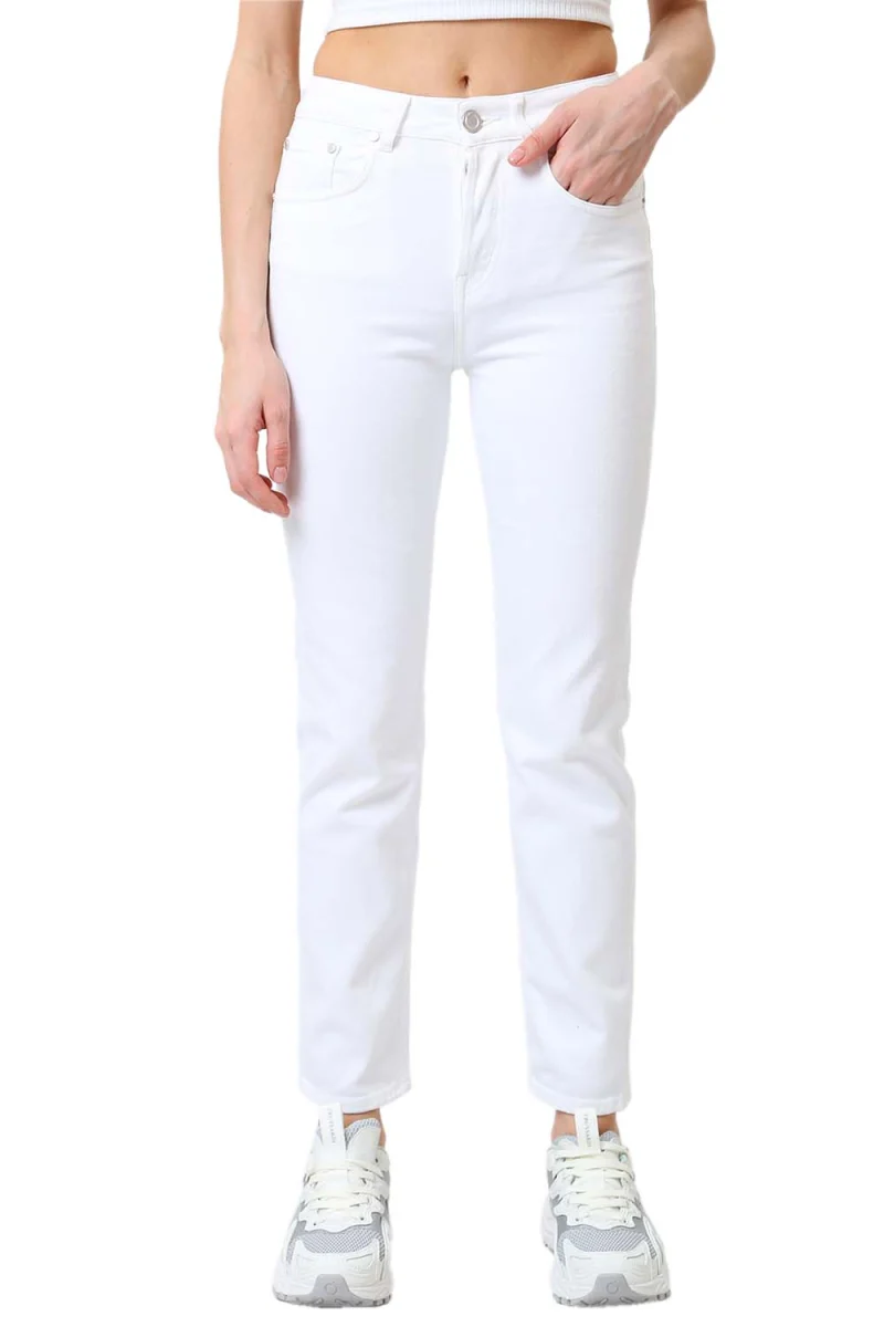 Jeans 5 Pocket Classic Tapered Comf J00212T6249H001 w001 white
