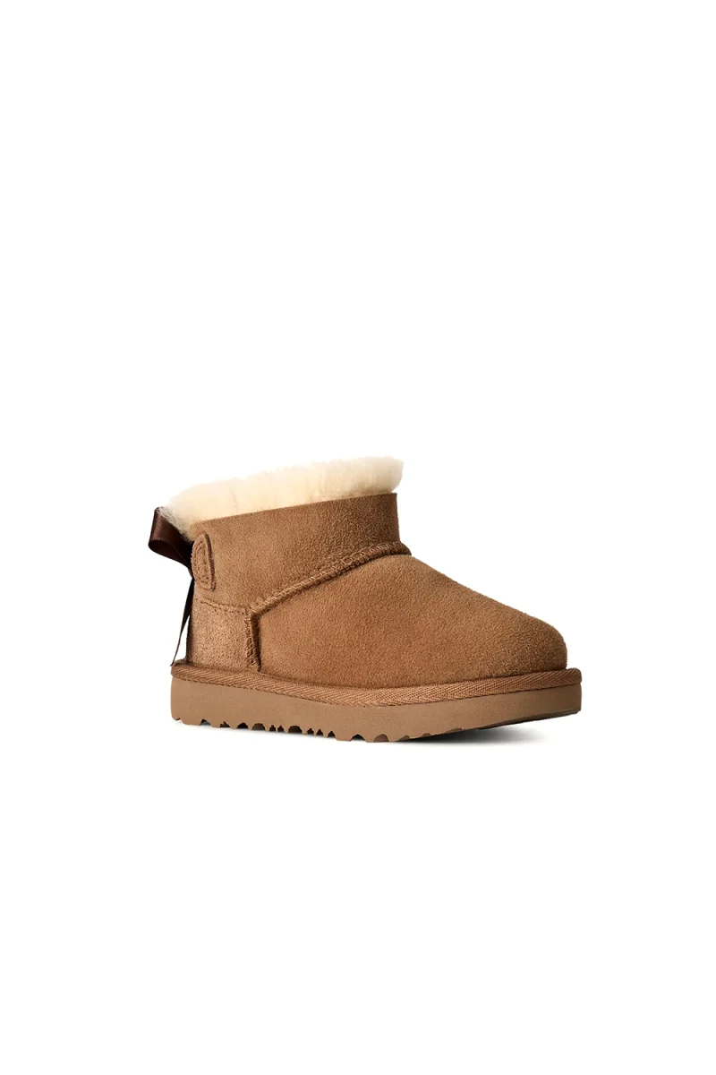 Боти Ultra Mini Bailey Bow 1185920T 00KD chestnut — снимка 2