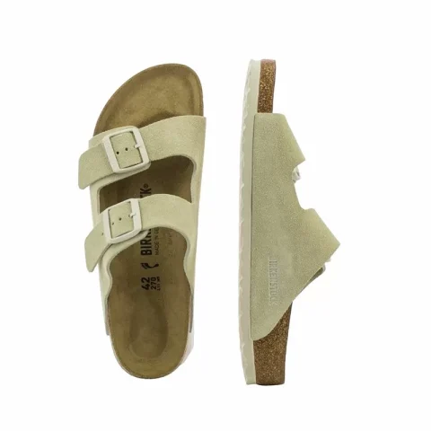 Мъжки Чехли Комфорт BIRKENSTOCK – 1026842 ARIZONA ANTIQUE WHITE — снимка 5