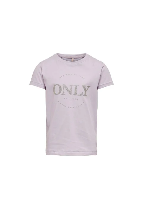 Детски Top Kogwendy S/S Logo Top Box Cp Jrs 15249924 14-3907 tcx thistle