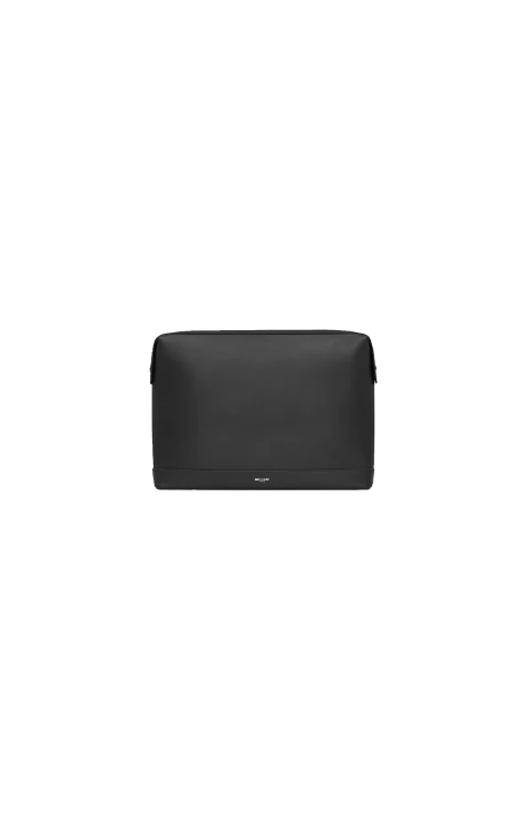Black Pouch in Leather