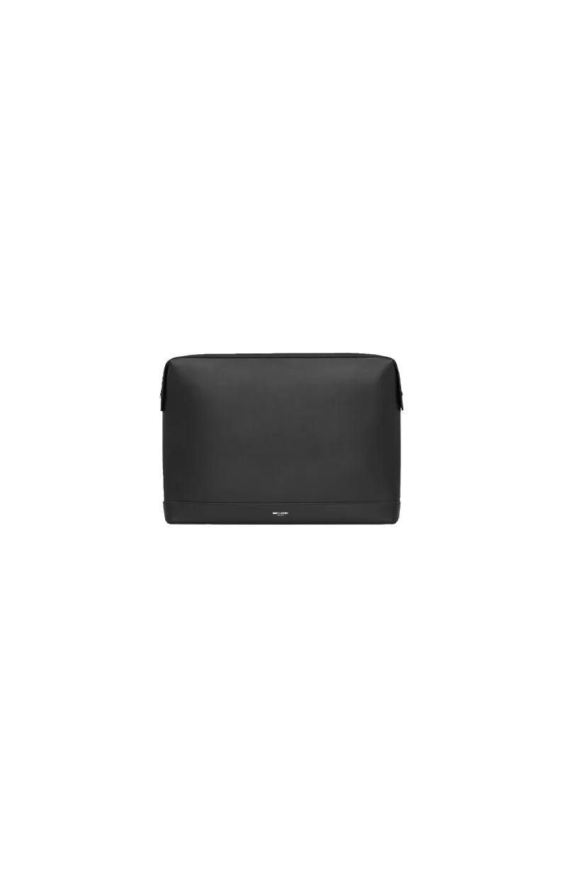Black Pouch in Leather
