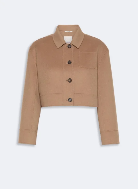 Яке от вълна със скъсена дължина 'Shirt style' 'S Max Mara Smmgiglio — снимка 7